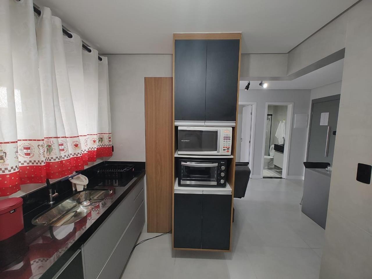 Apto Com Lazer Completo, Piscina, Ar, Mercadinho E Pet Friendly A 1 Min Da Praia Praia Grande  Exterior photo
